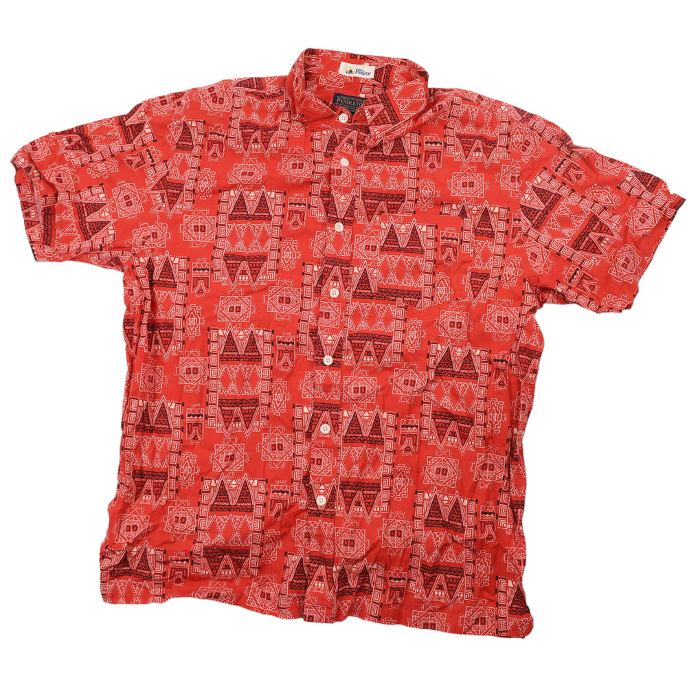 Surf Pendleton Allover Print Button Down Summer S… - image 1